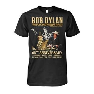Bob Dylan Rough And Rowdy Ways World Tour 2024 Unisex T-Shirt